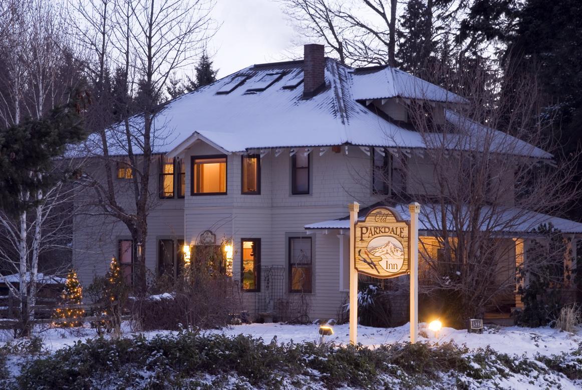 Old Parkdale Inn Bed And Breakfast ฮูดริเวอร์ ภายนอก รูปภาพ